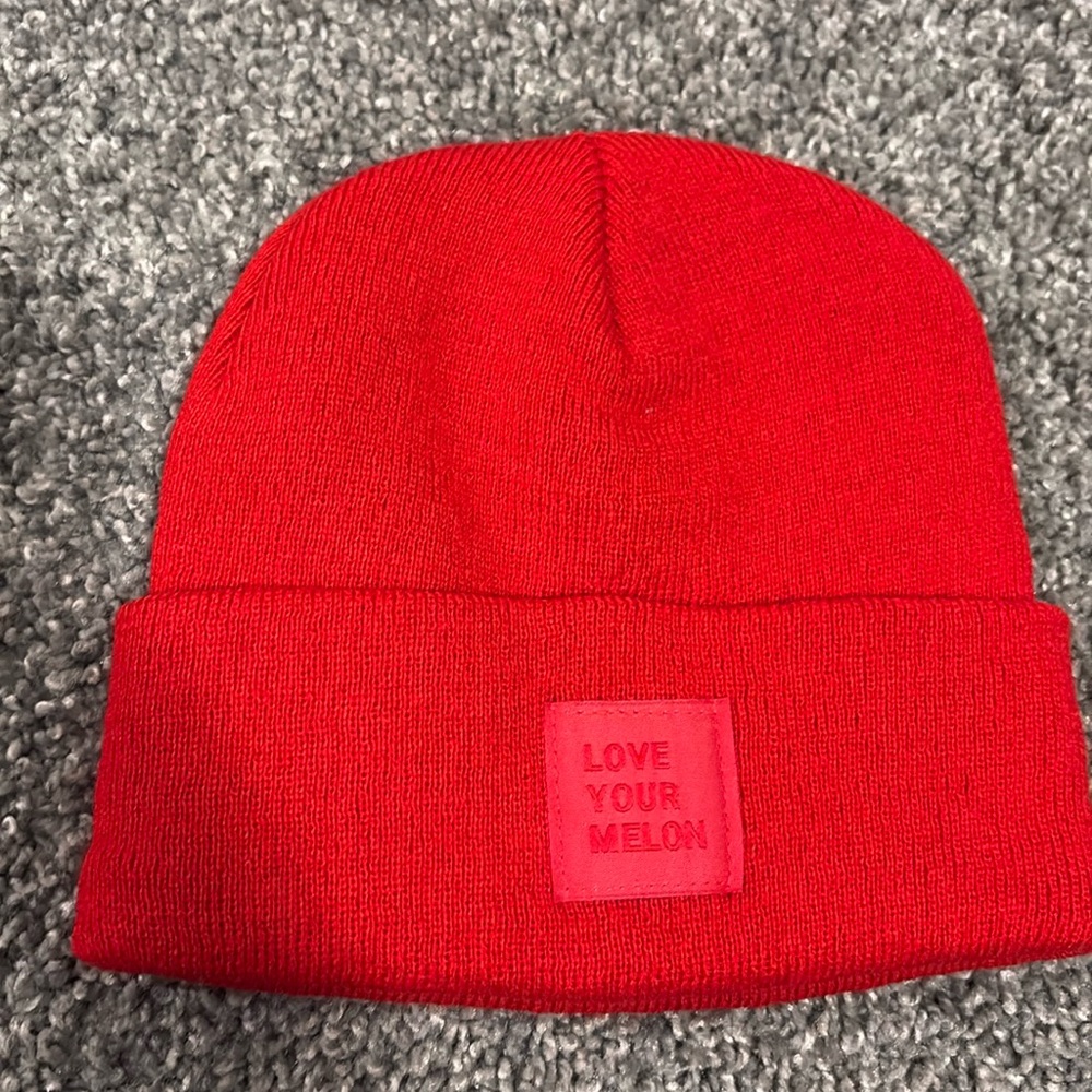 Love your melon winter hat